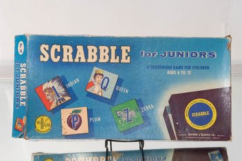 1958 Scrabble For Juniors No 18 Selchow & Richter Co.