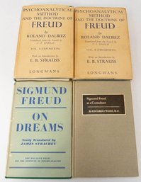 Lot Of Sigmund Freud Books