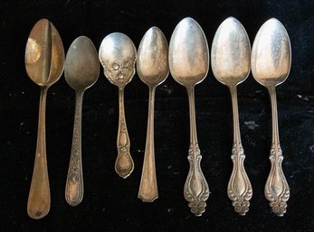 Assorted Redd & Barton And Rogers Large Spoons