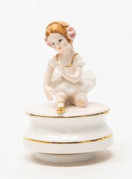 Schmid Porcelain Music Box Dancer