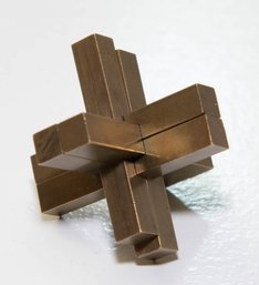 2' Cross Knot Burr Puzzle-Japanese Interlocking Puzzle