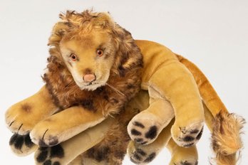 Lying Leo The Lion Stuffed Toy Possibly Steiff