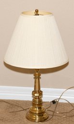 31' Brass Column Lamp