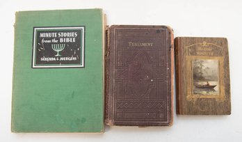 Antique Religious Material Books