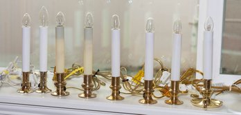 Lighted Christmas Candles Corded