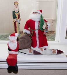 Handmade Christmas Santa Decor