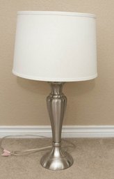 Brushed Nickel Table Lamp