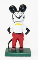 5.5' Mickey Mouse Wooden Folk Art