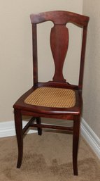 Hale Co. Mahogany Cane Seat Chair