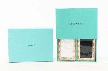 Tiffany & Co. Sealed Playing Cards In Tiffany Box