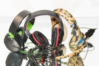 Lot Of Gaming Headphones Includes Masacegon, Beeexcellent And Turtle Beach