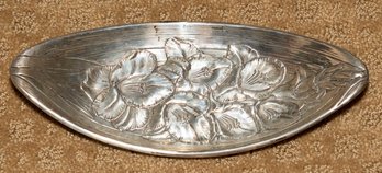 3.75' Wallace Sterling Embossed Trinket Dish 120g