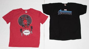 Marvel Deadpool Tacos? And Avengers Endgame Graphic T-shirts Size XL
