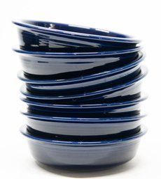 Fiesta Cobalt Blue 7' Bowls (7)