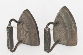 Antique Geneva Star Sad Irons