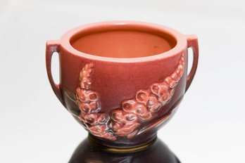 3.25' Roseville Pottery Foxglove Jardiniere Pink 659-3