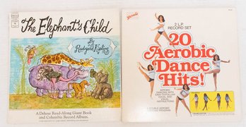 20 Aerobic Dance Hits And The Elephant Child Vinyl Records