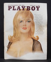 1965 Playboy Magazine March Issue