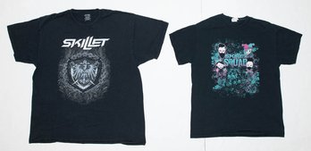 Skillet And Skillet Squad Rock Band Graphic T-shirts