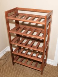 25 Bottle Wood Wine Rack