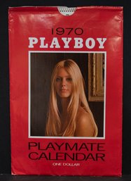 1970 Playboy Playmate Calendar In Original Sleeve