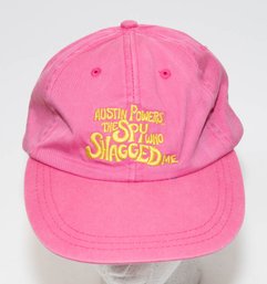 Austin Powers The Spy Who Shagged Me Pink Adjustable Hat