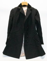 Vintage National Cloak & Suit Company Black Long Coat