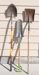 Lot Of 3 GArden Shovels