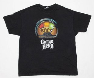 2005-2008 Guitar Hero ' I Rock' Graphic T-shirt Size XL