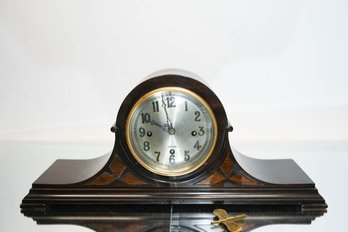 The Herschede Clock Co. Westminster  Mantle Clock With Key