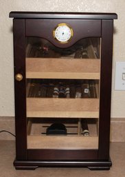 Prestige Milano 125-Cigar Countertop Display Humidor (Cigars Not Included)