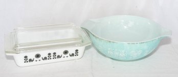 Pyrex Mixing Bowl And Casserole Dish