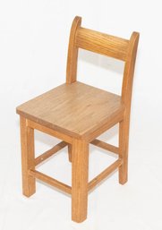 Vintage Childs Oak Chair