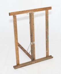 Antique Wooden Table Top Easel