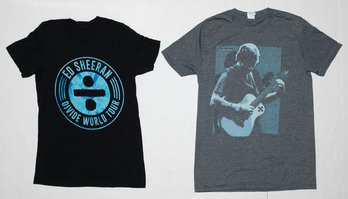 2017-2019 Ed Sheeran Divide World Tour Concert T-shirts
