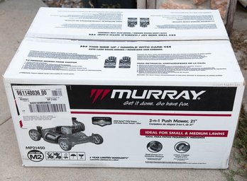New In Box Murray 2 In 1 Push Mower 21'