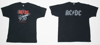 2004 AC/DC And 2005 AC/DC Band Graphic T-shirts