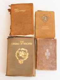 Antique Books Including Operas Of Wagner And Burns