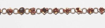 Dauplase Jewelry Red Agate Chips Bracelet