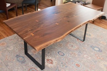 Room&Board Chilton Live Edge Dining Table In Walnut (Will Be In Garage For Easy Pick Up) 72'