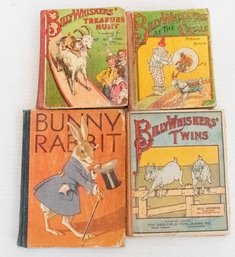 Antique Childrens Books Billy Whiskers And Bunny Rabbit