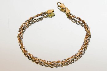 18 Karat Gold, Tennis Bracelet