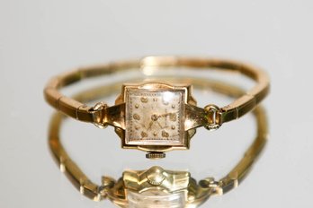 Vintage Personalized Longines 10 Karat Gold Filled Watch