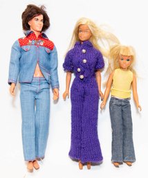 1960s Ken, Barbie And Skipper