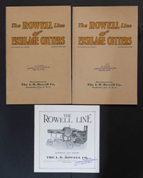 1919 The I. B. Rowell Co. Advertising Catalogs And Brochure