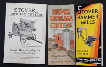 1916 Stover Manufacturing Co. Ensilage Cutters Advertising Brochures