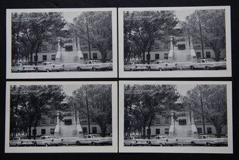 Vintage Black And White Post Cards Of Pawnee County Courthouse Learned, Kansas