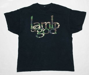 Lamb Of God Camouflage Band T-shirt