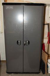 Craftsman Professional Locking Gray Storage Cabinet With Keys