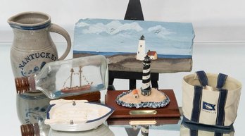 Nantucket New England Decor Lot